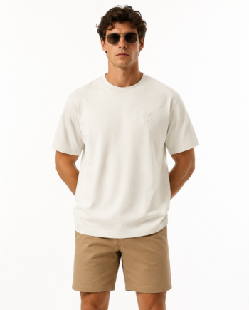 SLIM TEE — WHITE