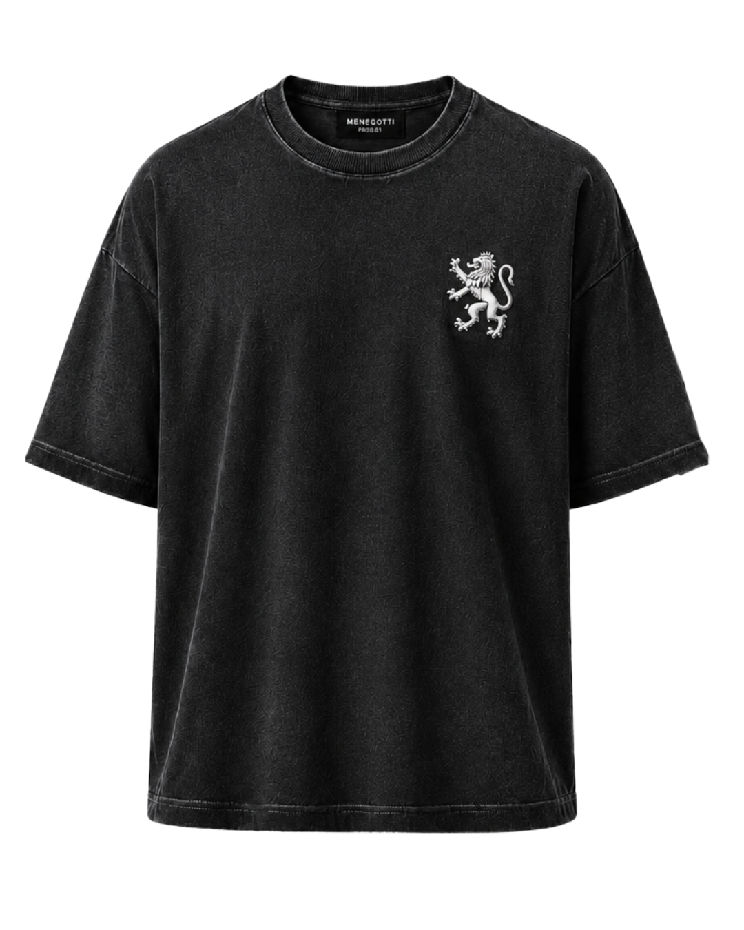 OVERSIZED TEE — WASHED BLACK