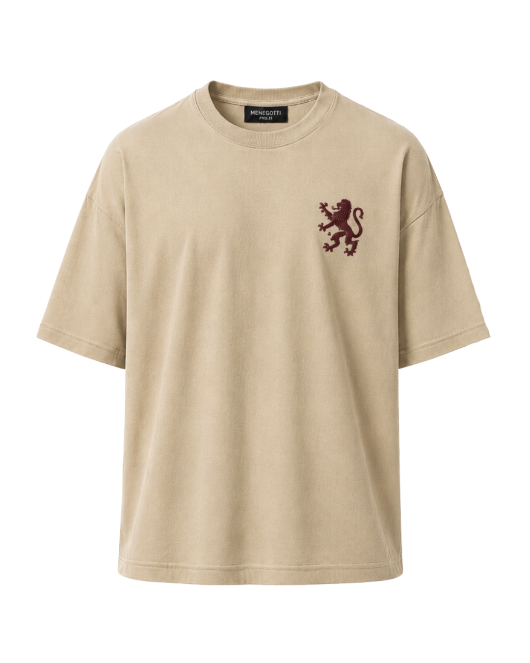 OVERSIZED TEE — SAND
