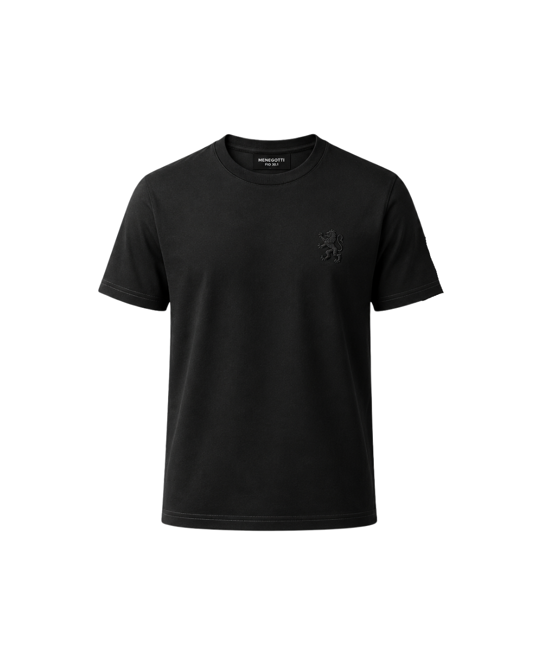 SLIM TEE — BLACK