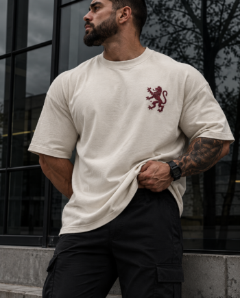 OVERSIZED TEE — WHITE