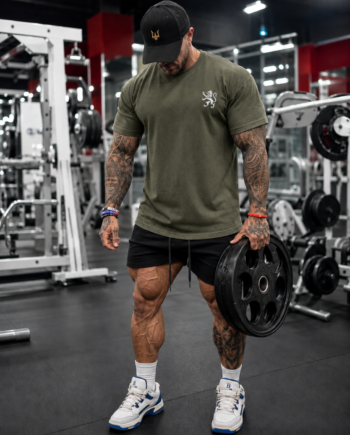OVERSIZED TEE — FOREST